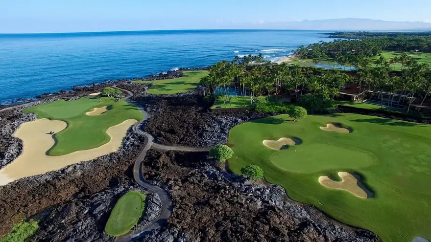 Ocean front golf